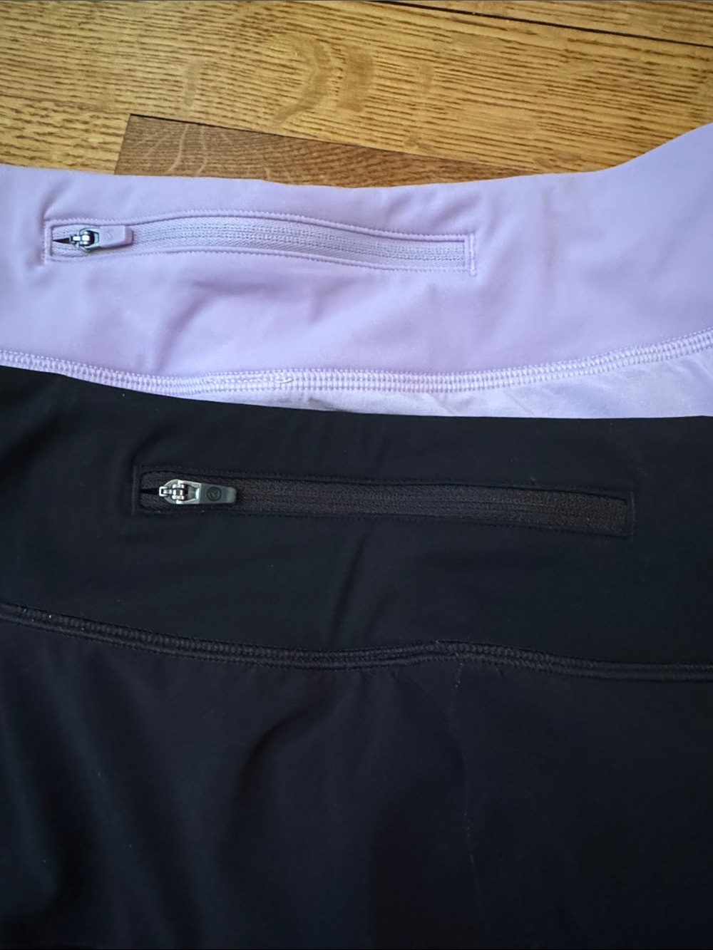CRZ YOGA - Athletic Skirts - Black and Light Lavender - Picture 5 of 6